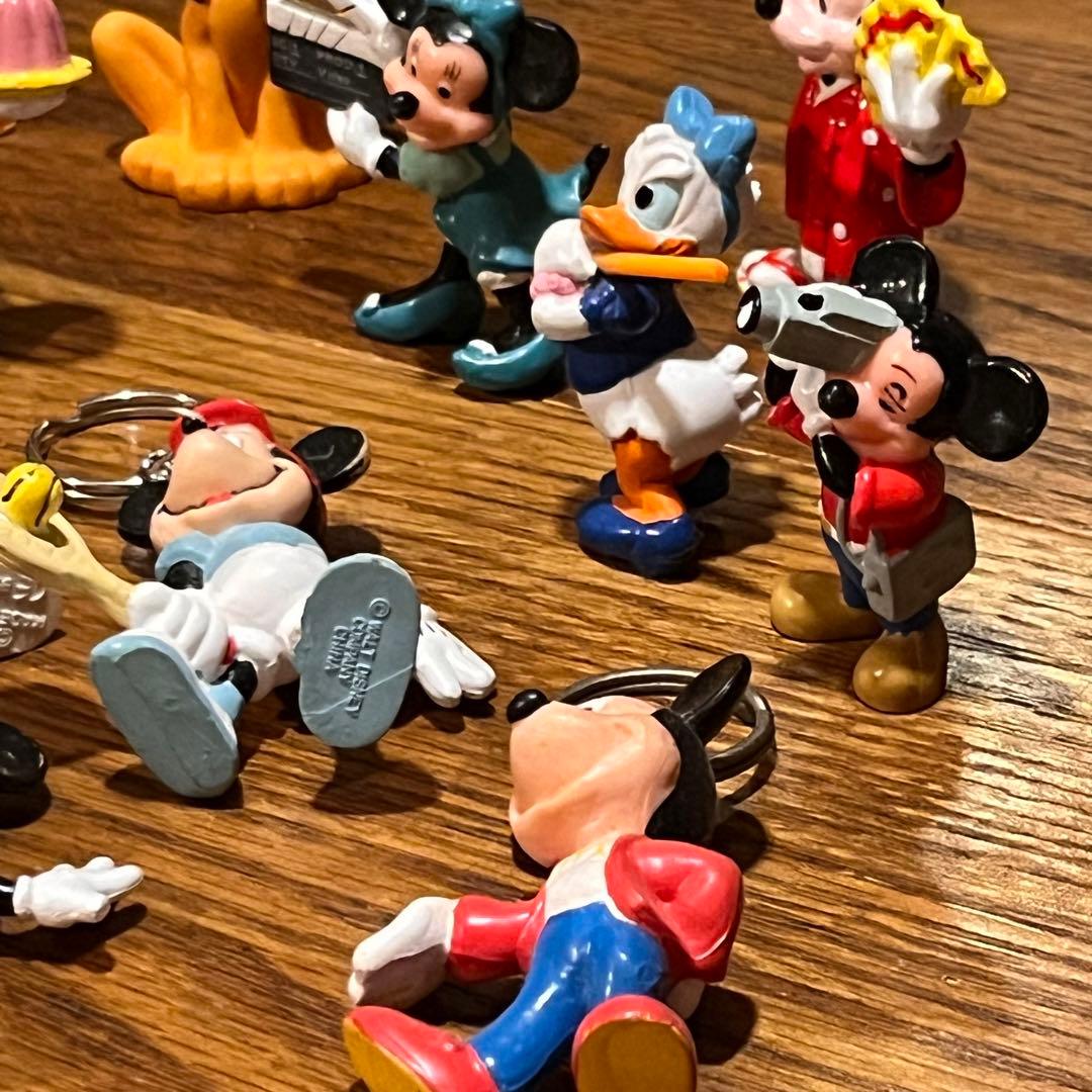 【希少】昭和レトロビンテージ　ディズニーフィギュア　キーホルダー　まとめ売り