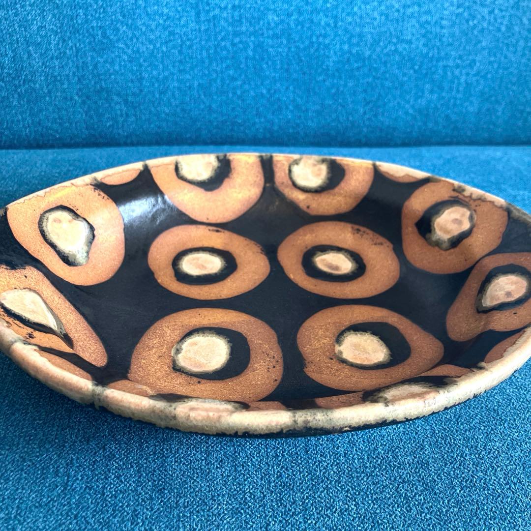 吉野瞬　丸皿　作家もの