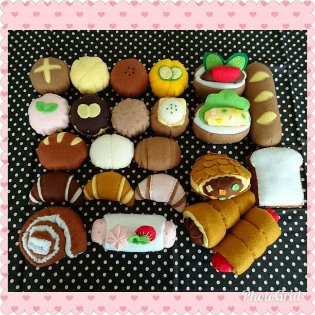 フェルトままごと☆パン ご注文受付ページ