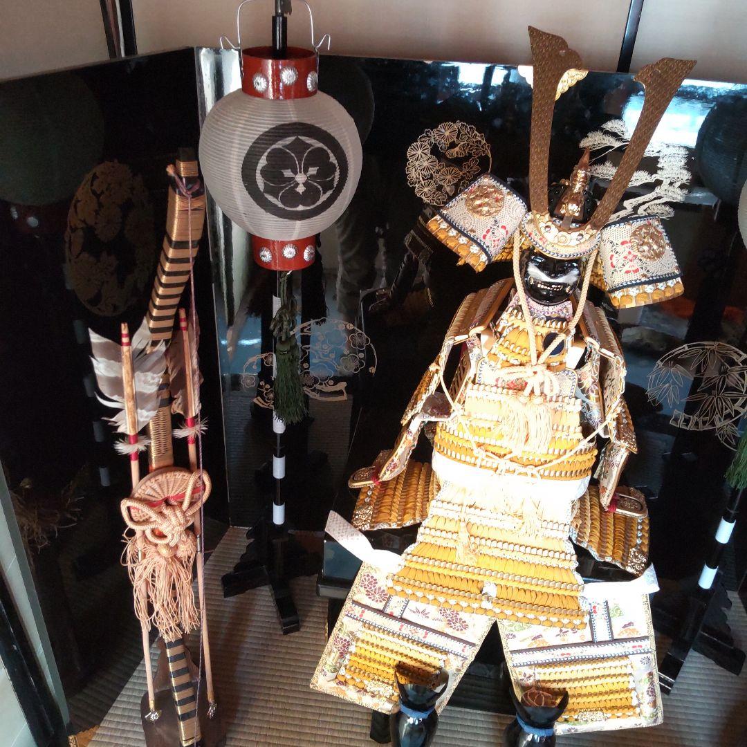 【引取推奨】五月人形 金閣 関光作