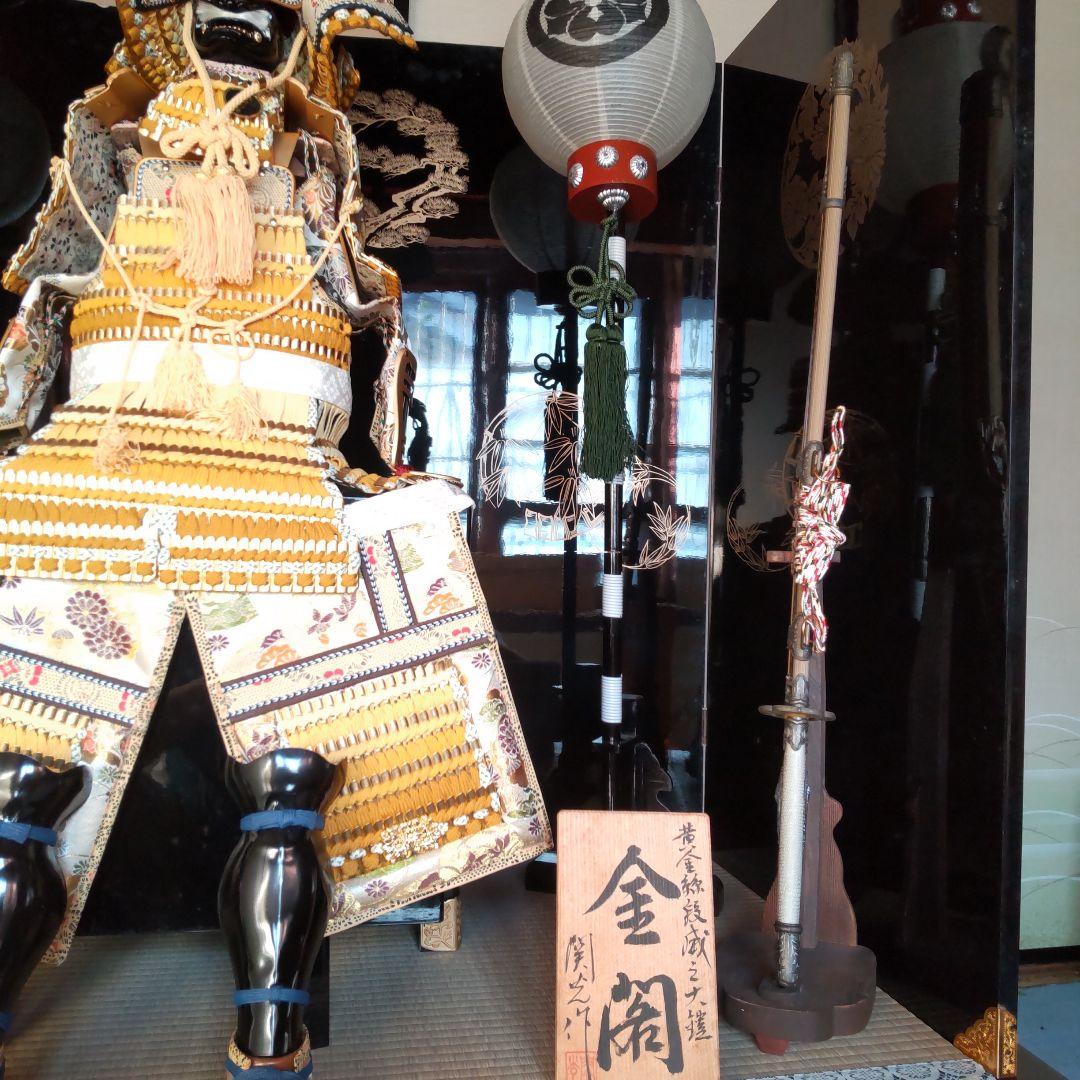 【引取推奨】五月人形 金閣 関光作