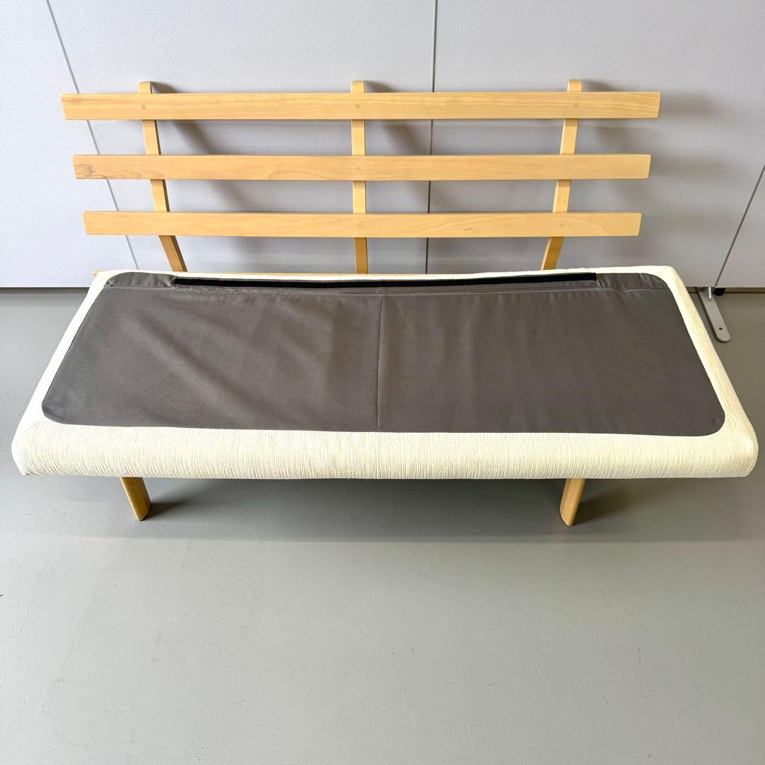 【中古良品★配送0円～】カリモク 2人掛けソファ WG3012 オーダーカバー