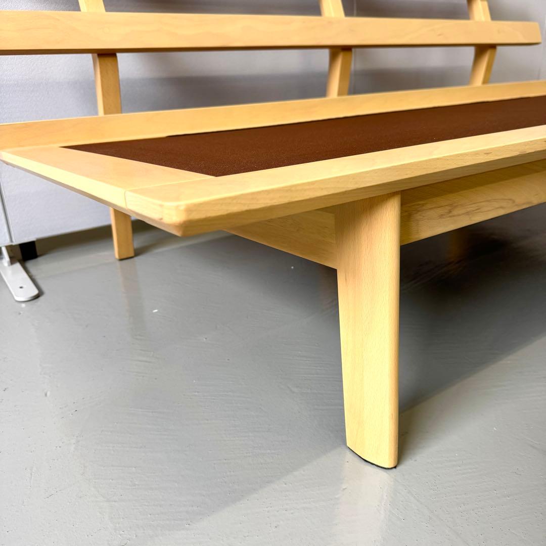 【中古良品★配送0円～】カリモク 2人掛けソファ WG3012 オーダーカバー