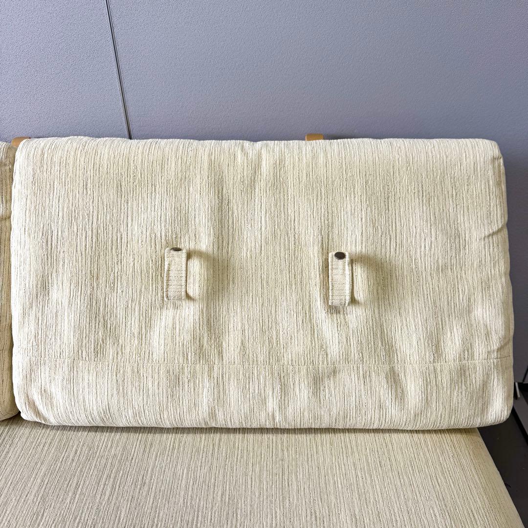 【中古良品★配送0円～】カリモク 2人掛けソファ WG3012 オーダーカバー