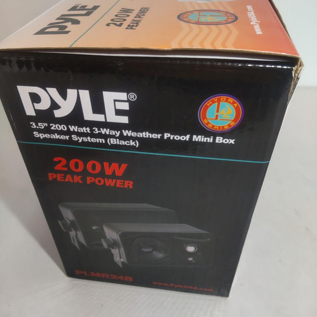 【未使用】パイル PLMR24B 3-WAY MINI BOX スピーカー②