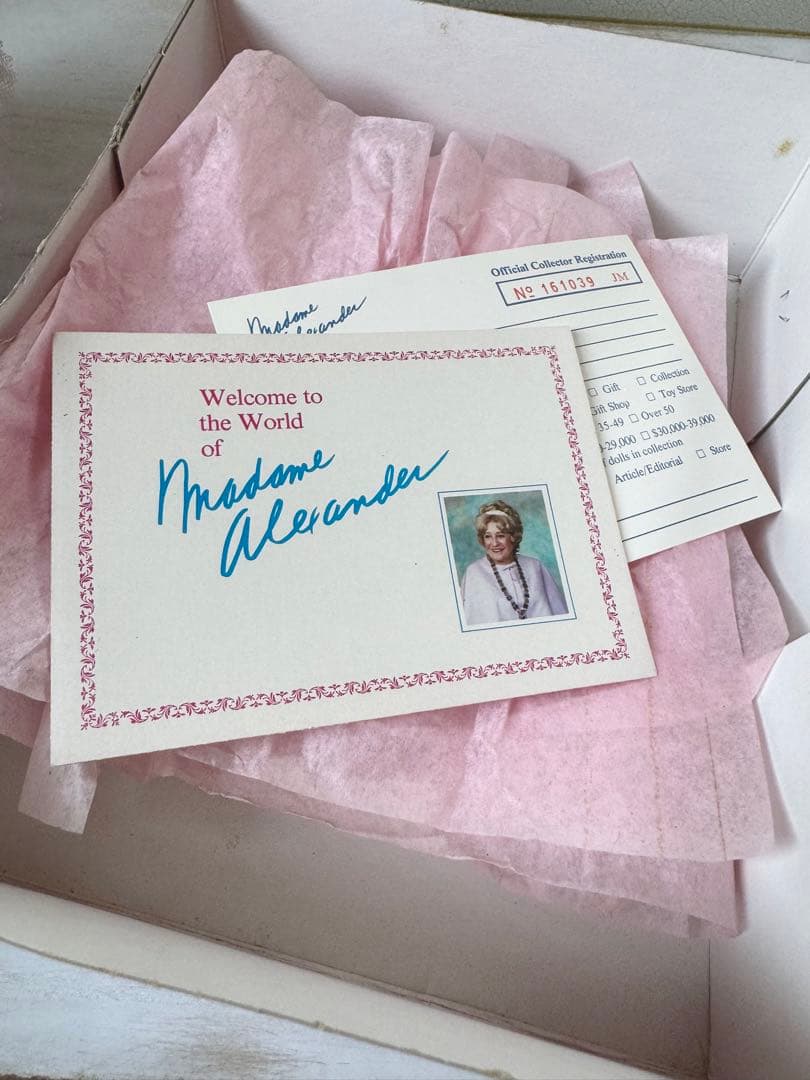 マダムアレクサンダー　 Portrette American Beauty