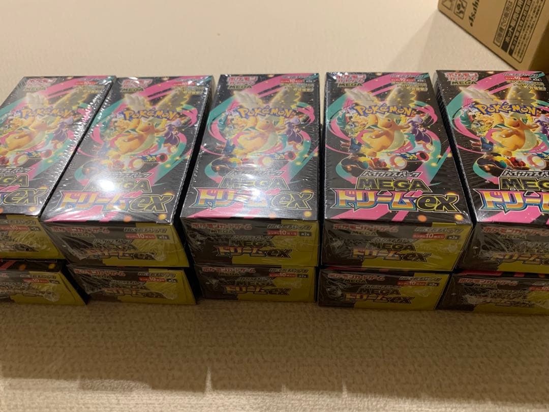 S*a様 ポケモンカード MEGA ドリームex シュリンク付き　10BOX