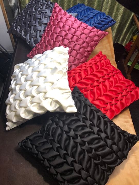 クッションカバー　【グレー】