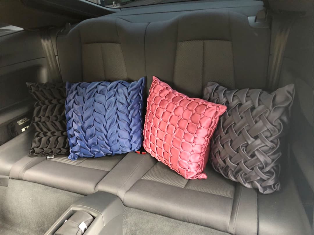 クッションカバー　【グレー】