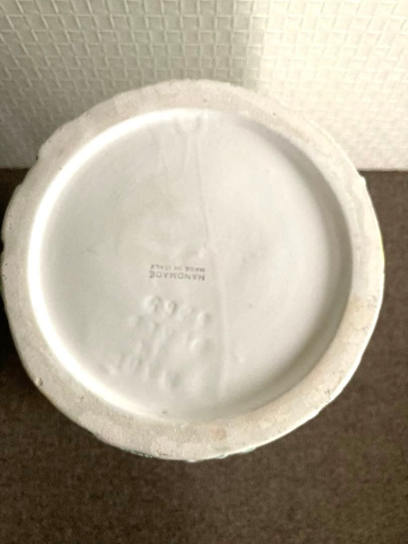 D’main イタリア製　陶器　玄関飾り　傘立て　大