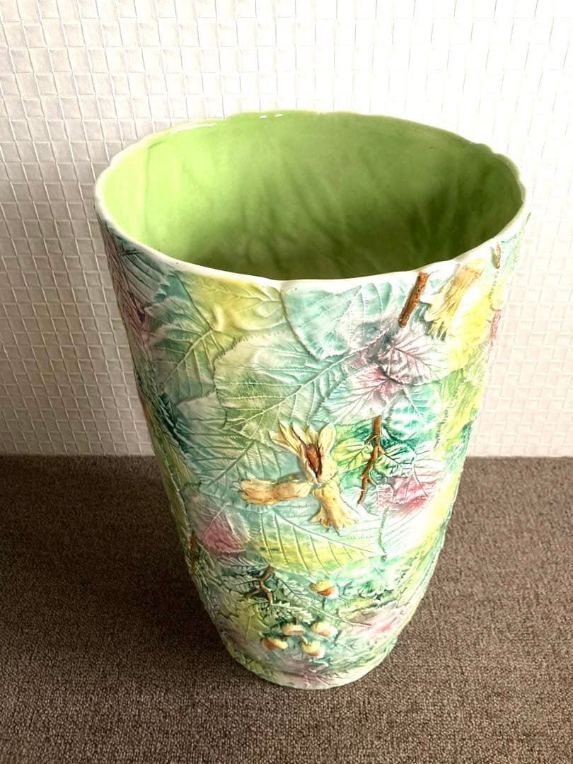 D’main イタリア製　陶器　玄関飾り　傘立て　大