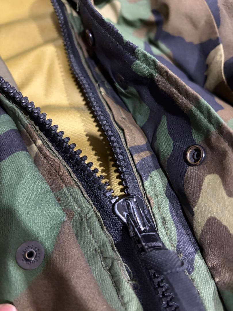 米軍実物　ECWCS ウッドランドカモ ゴアテックスパーカー迷彩ミリタリー