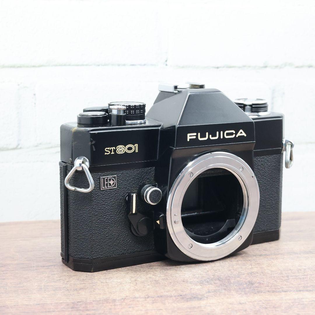【動作品】FUJICA ST801 black 【分解清掃済】