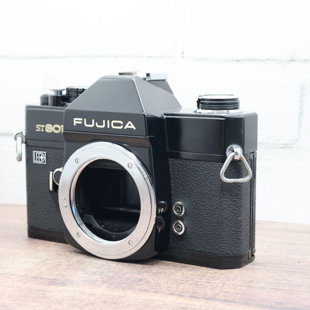 【動作品】FUJICA ST801 black 【分解清掃済】