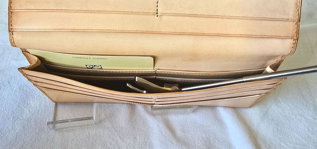 オイルシェルコードバン ウォレット 「 CYPRYS 」バーガンディ