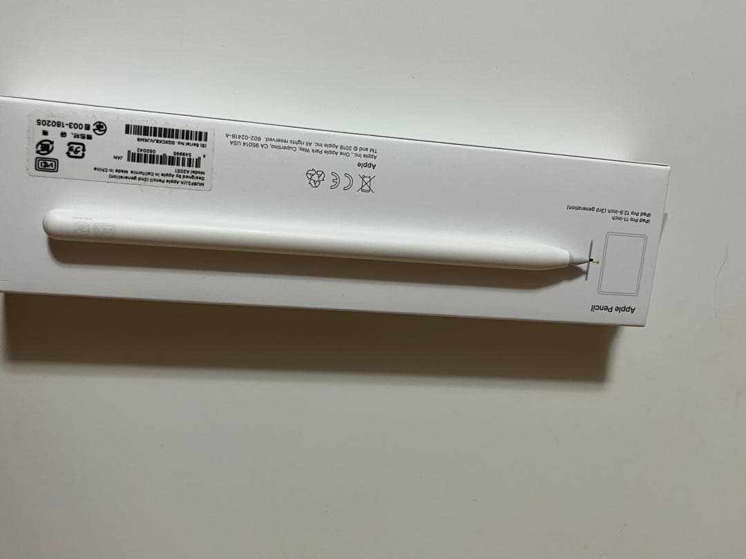 Apple Pencil ホワイト 交換可能な先端