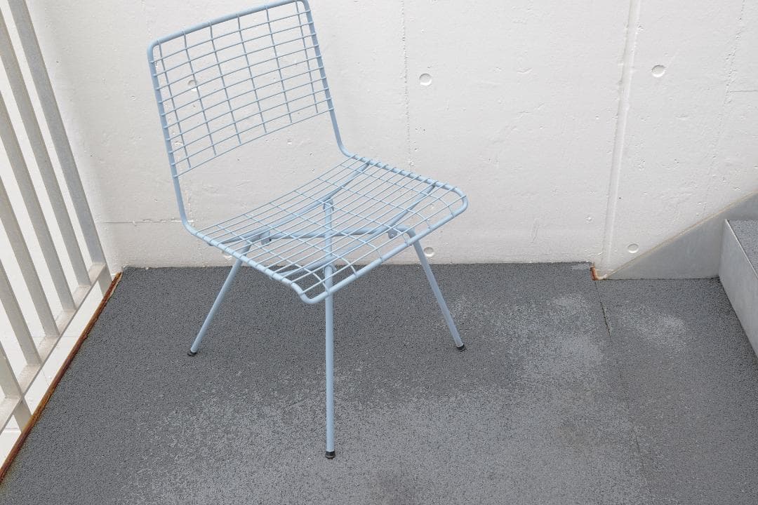 ガーデンファニチャー 50s wire chair by John Keal