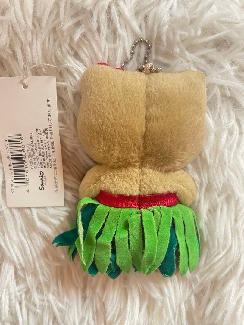 【未使用】激レア　ハローキティ ハイビスカスキティ　マスコット　 ウクレレ