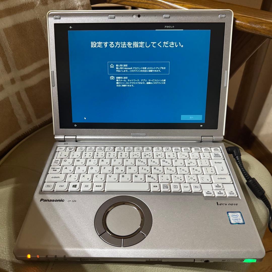 【美品】Panasonic パナソニック PC パソコン CF-SZ6