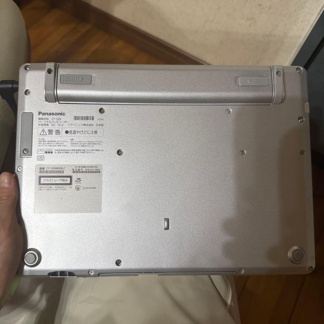【美品】Panasonic パナソニック PC パソコン CF-SZ6