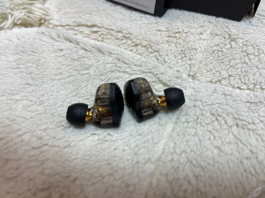 KZ ZAX ハイブリッドドライバー モニターイヤホン 1DD＋7BA ブラック