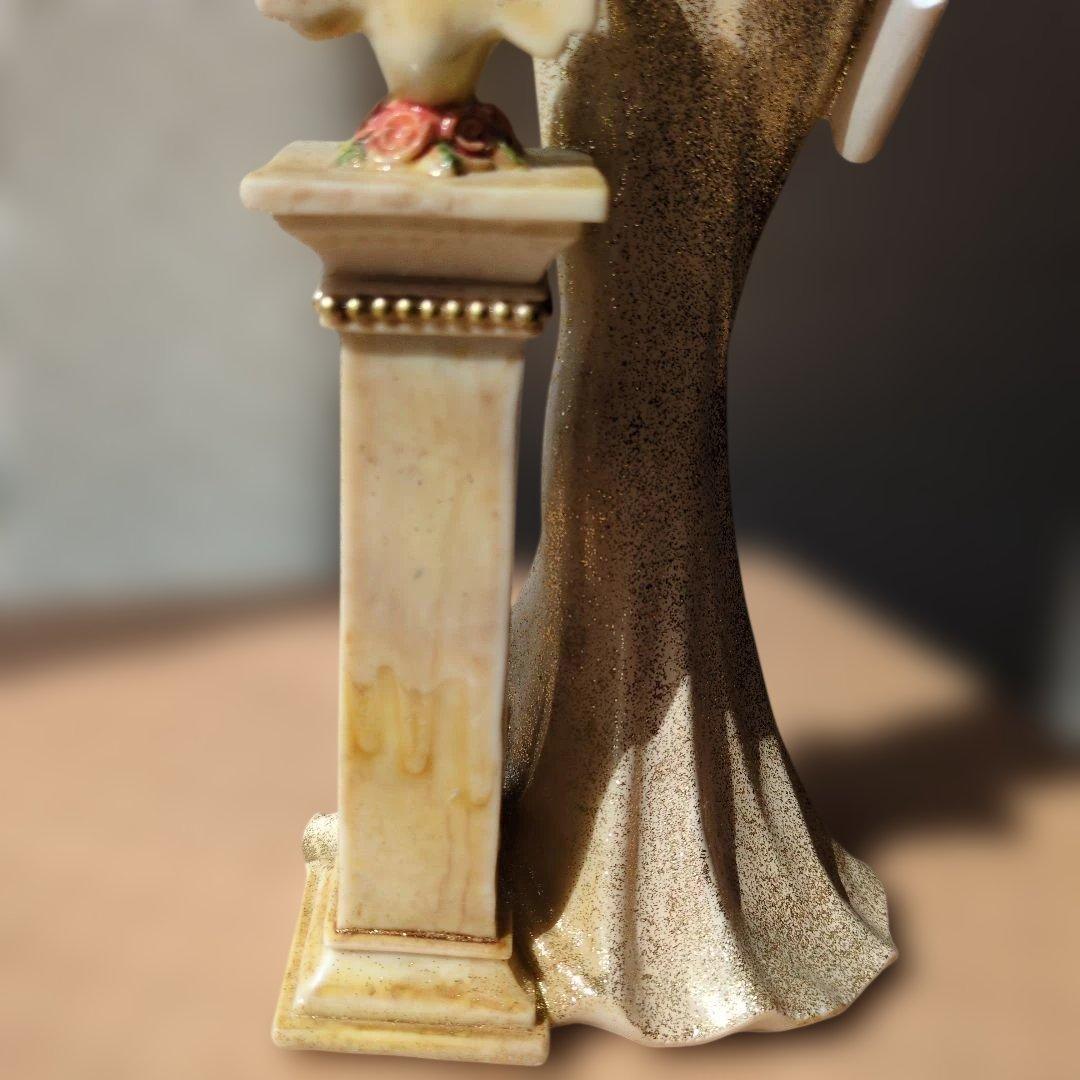 アールデコスタイル女性像 ゴールド