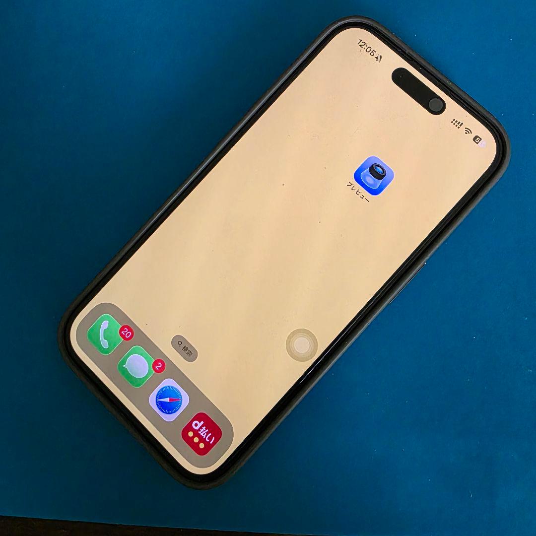美品　Apple iPhone 15 Pro 128GB ソフトバンク版