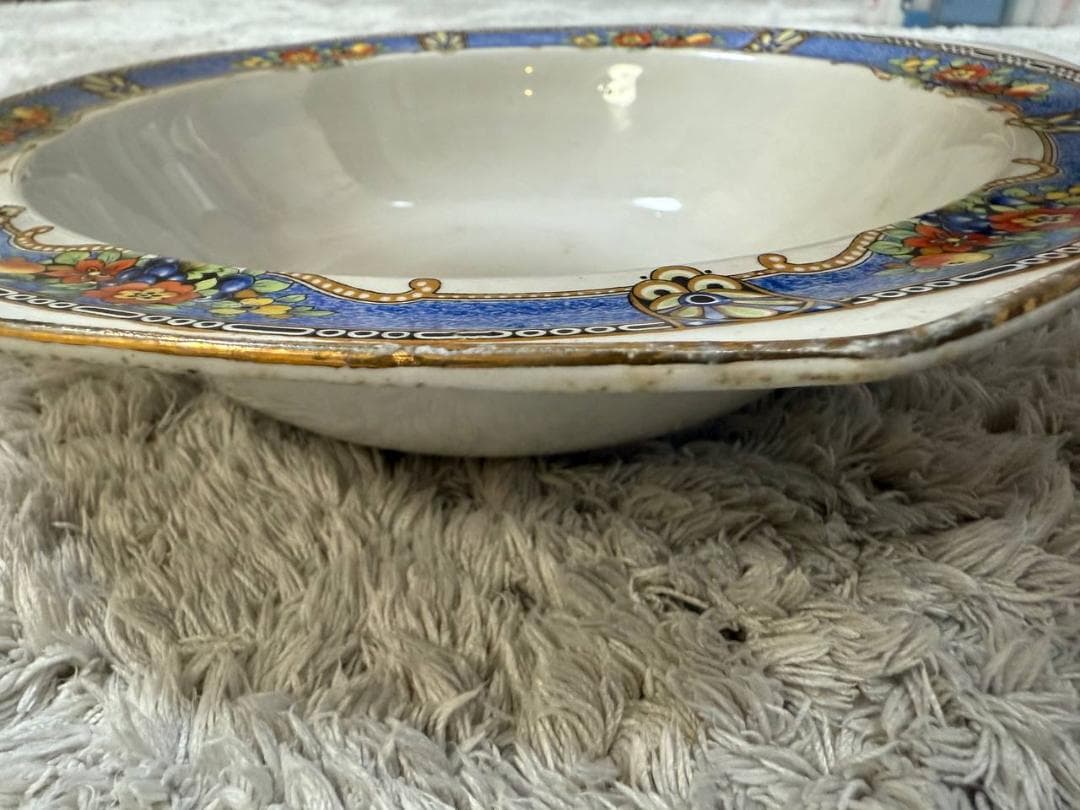 英国アンティーク陶器 R.H. Plant 19世紀？Tuscanウェッジウッド