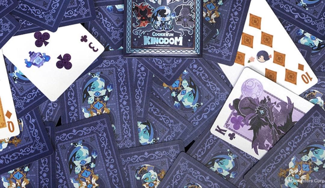 クッキーラン　キングダウ　韓国　公式品　BICYCLE ビースト　トランプカード