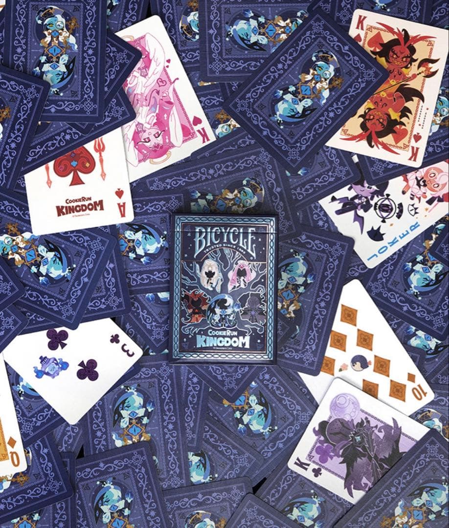 クッキーラン　キングダウ　韓国　公式品　BICYCLE ビースト　トランプカード