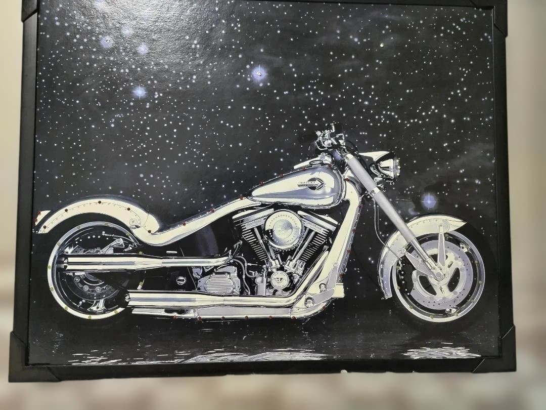 LEDライトHarley Davidson電飾パネル40x51