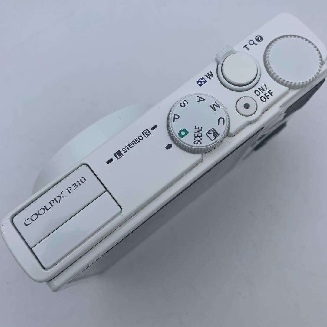 Nikon COOLPIX P310 コンパクトデジタルカメラ ホワイト