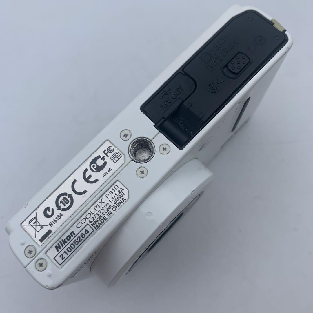 Nikon COOLPIX P310 コンパクトデジタルカメラ ホワイト