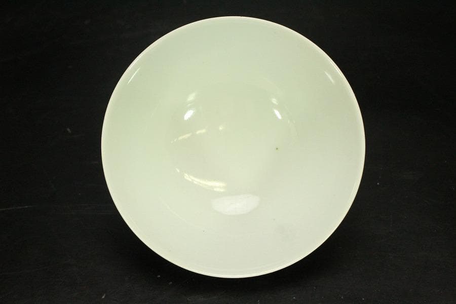 青花 纏枝蓮花紋 碗 十客 時代物(A743)