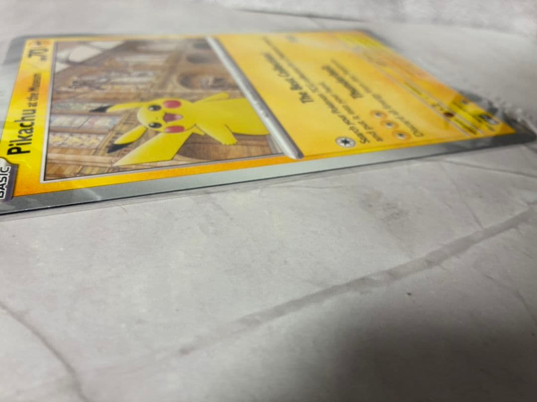 新品未開封 自然史博物館Pikachu at the Museum 2枚確認済