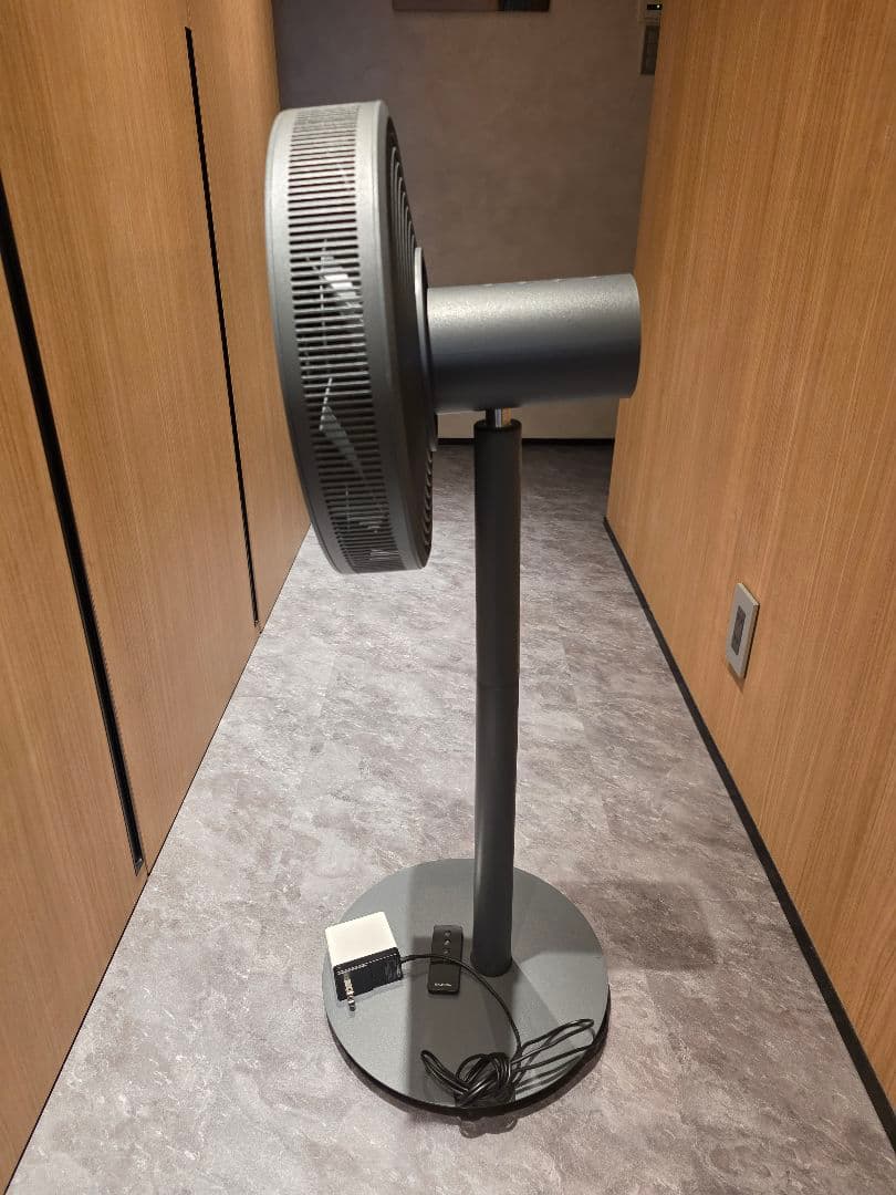 バルミューダ 扇風機 The GreenFan ダークグレー リモコン付