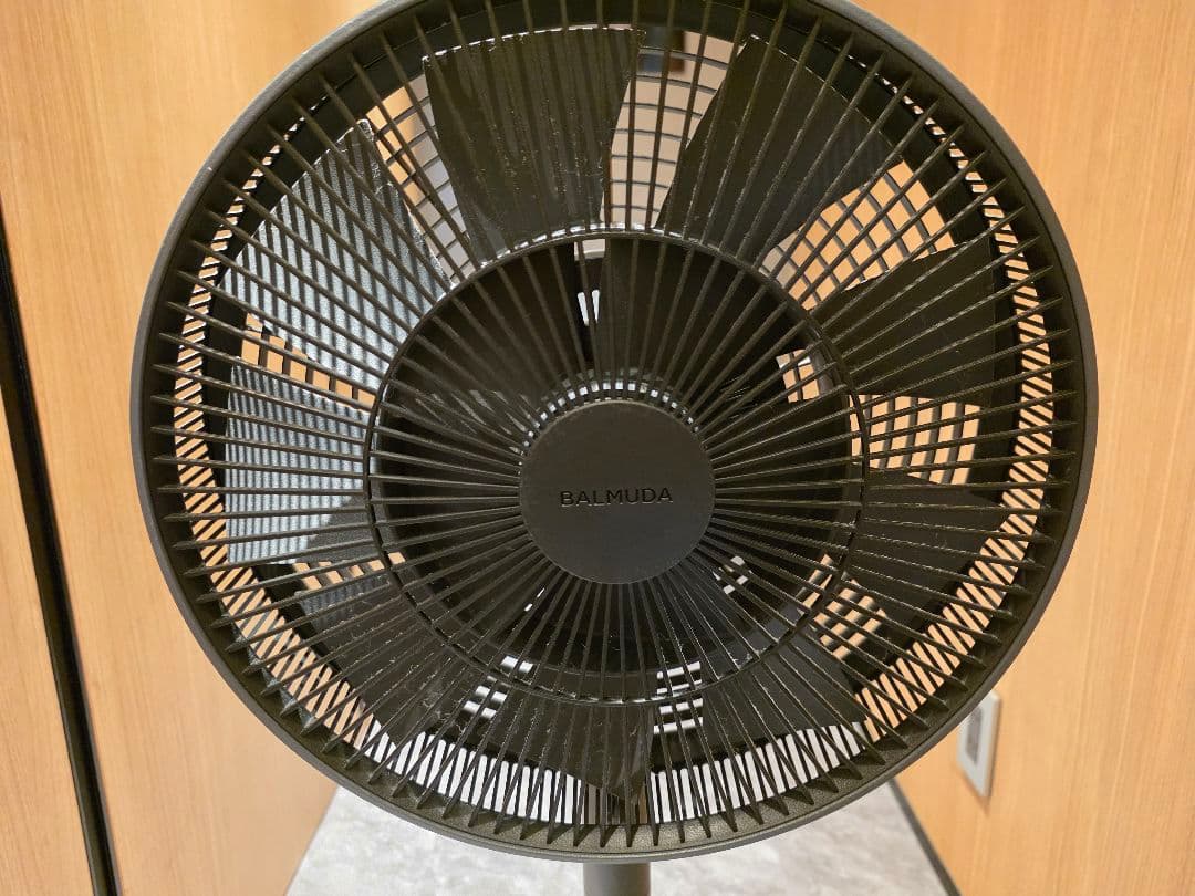 バルミューダ 扇風機 The GreenFan ダークグレー リモコン付