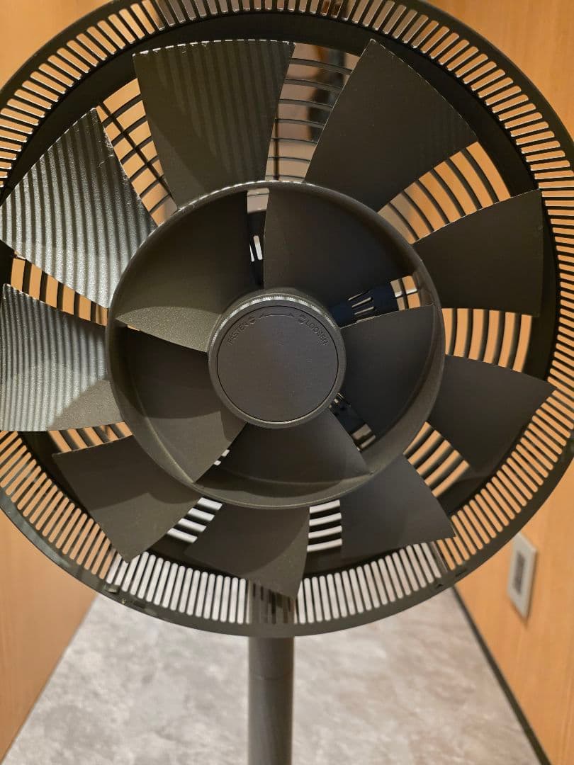 バルミューダ 扇風機 The GreenFan ダークグレー リモコン付