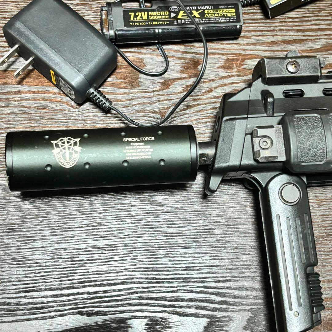 MP7 A1 電動ガン サイレンサー付き　ブラック 他セット売り