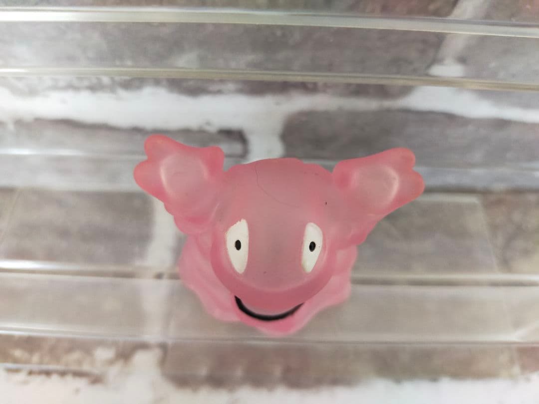 【美品】　ポケモンキッズ　指人形　ベトベター　クリア