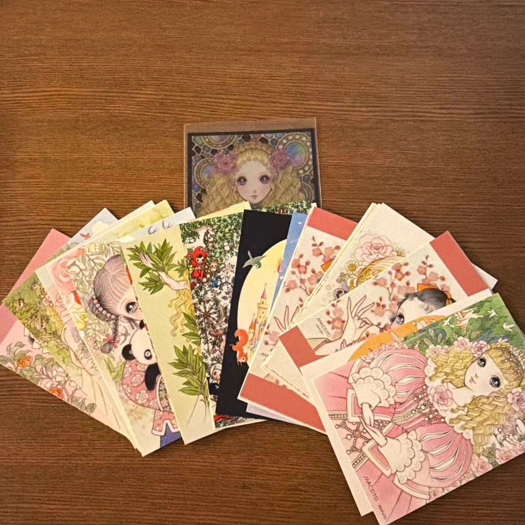 高橋真琴　クリアバッグ　絵葉書30枚セット MACOTO