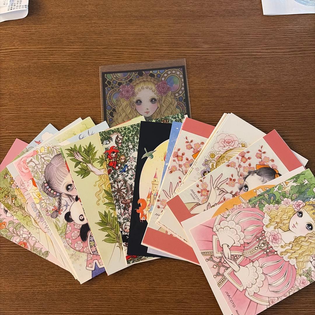 高橋真琴　クリアバッグ　絵葉書30枚セット MACOTO
