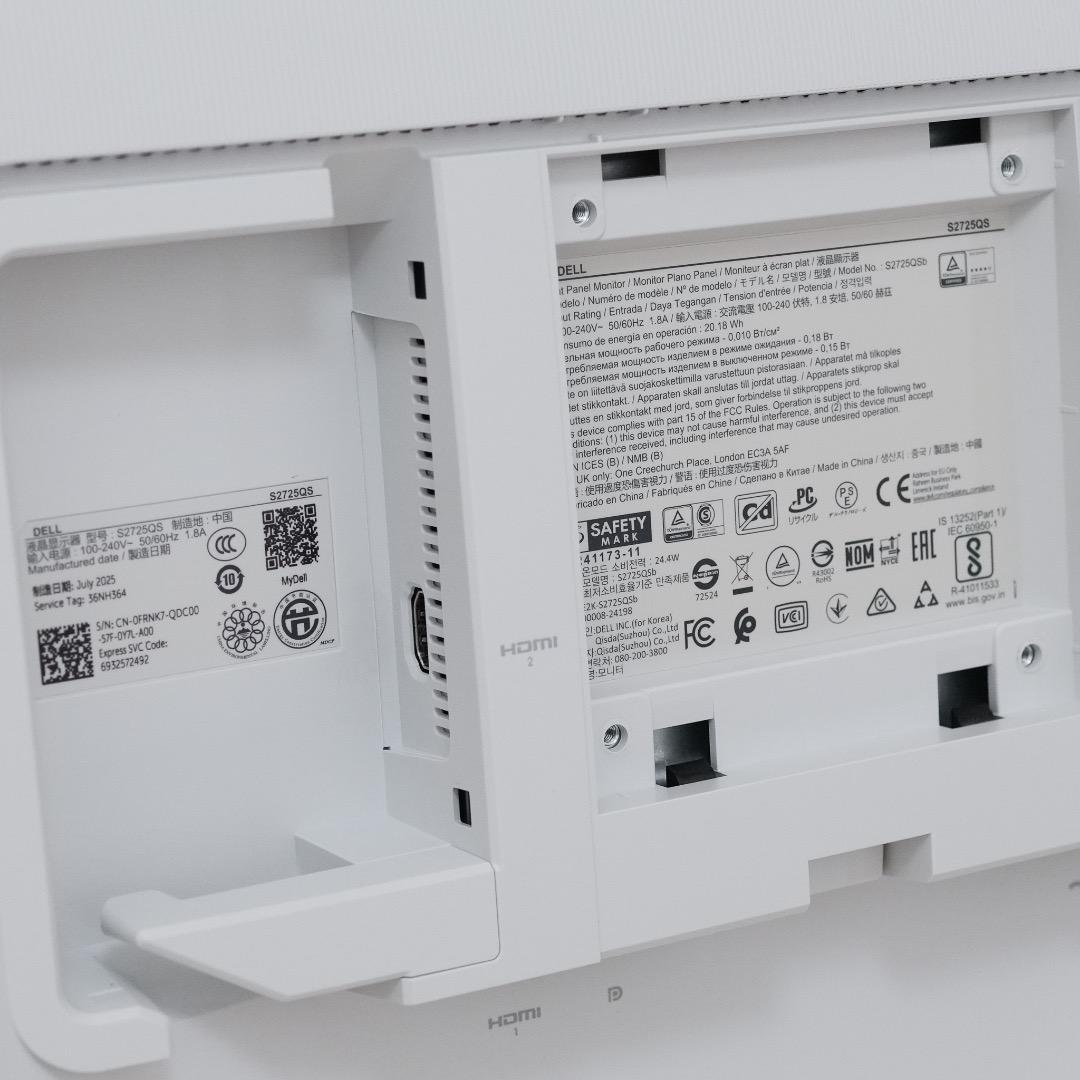 美品 Dell S2725QS 4Kモニター 27インチ