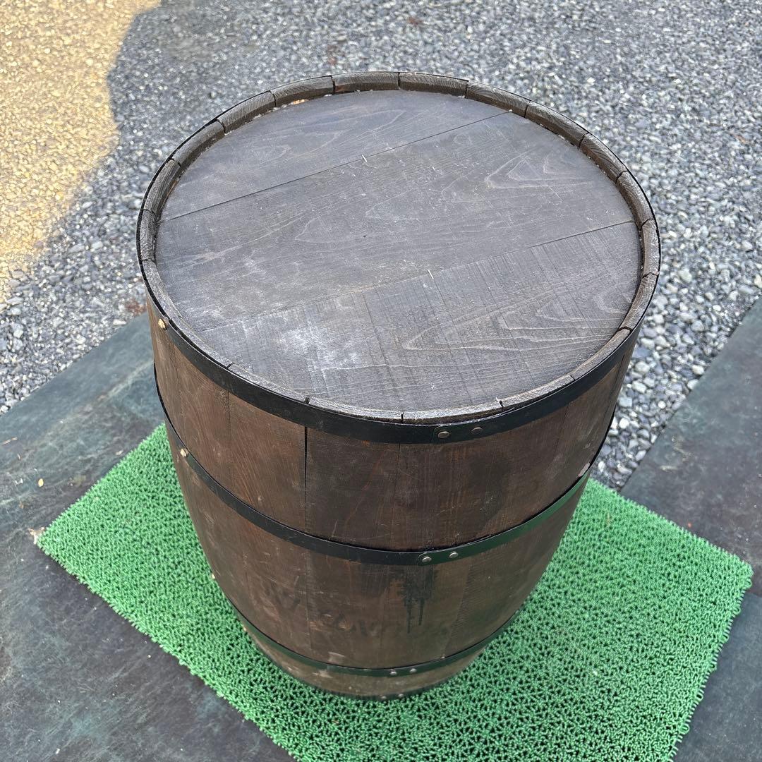 コーヒー樽　木樽　　蓋なし