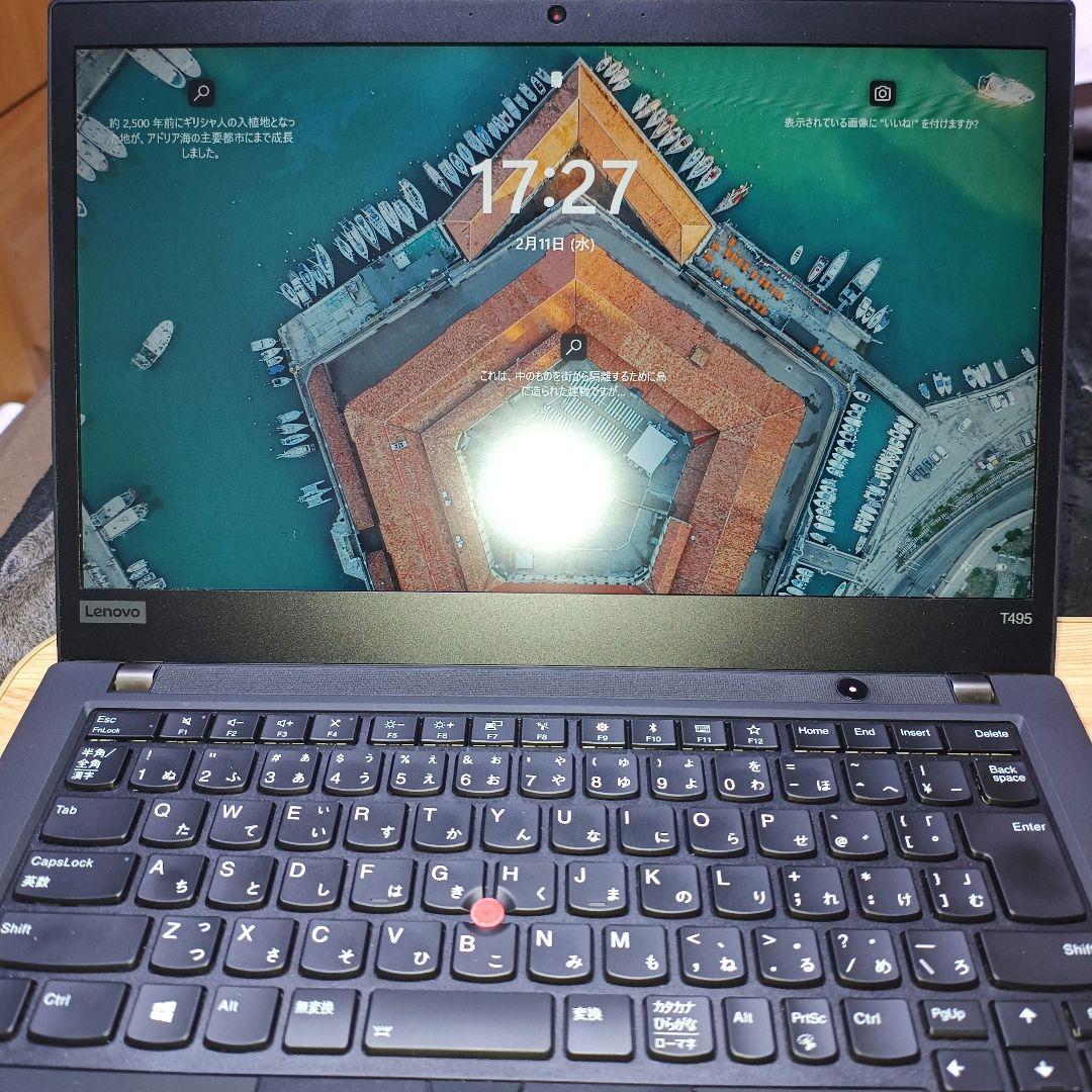 Windowsノート本体 Lenovo ThinkPad T495