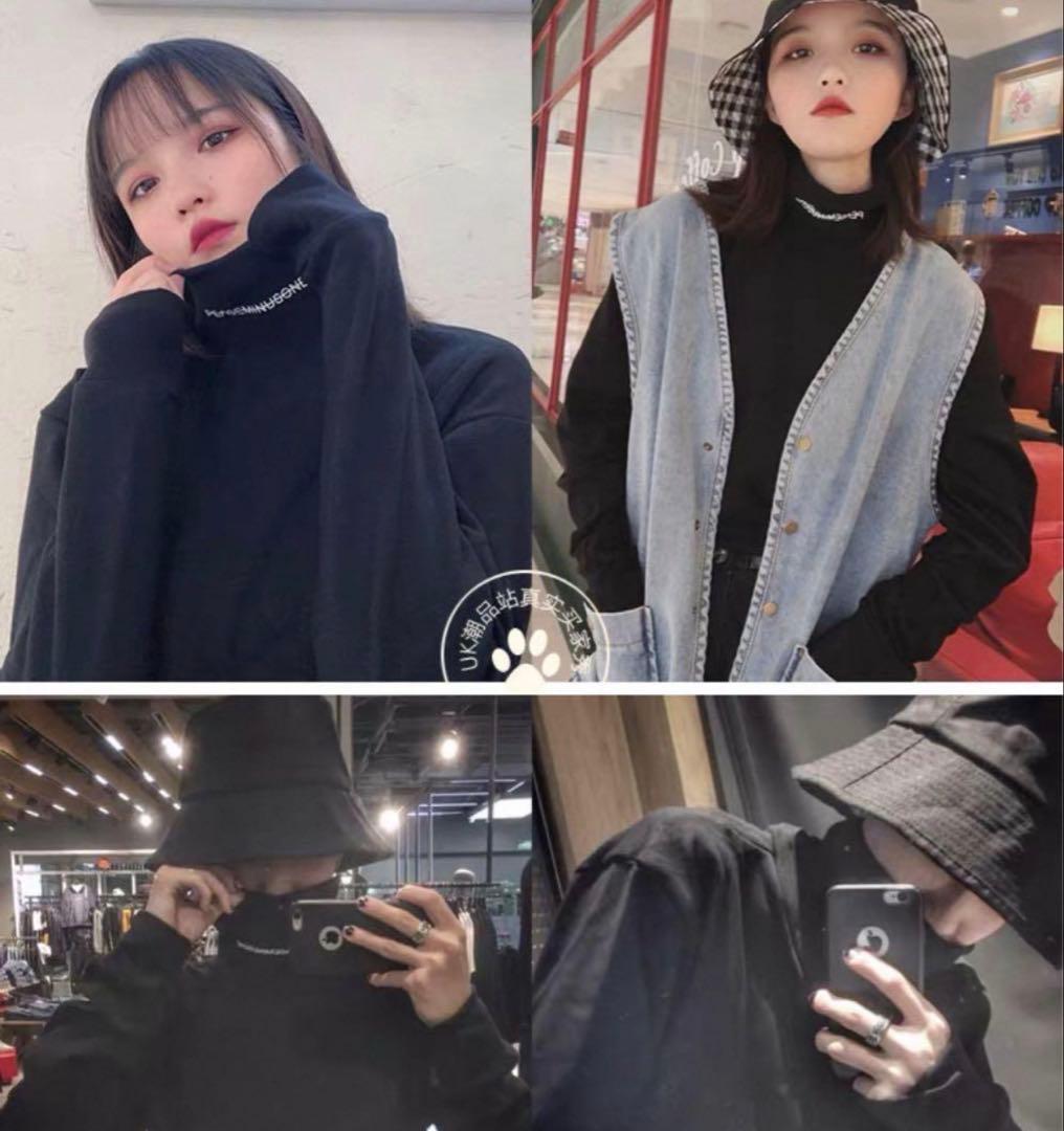 G-DRAGON ジードラゴン ジヨン GD ロゴタートルネック ジヨコス