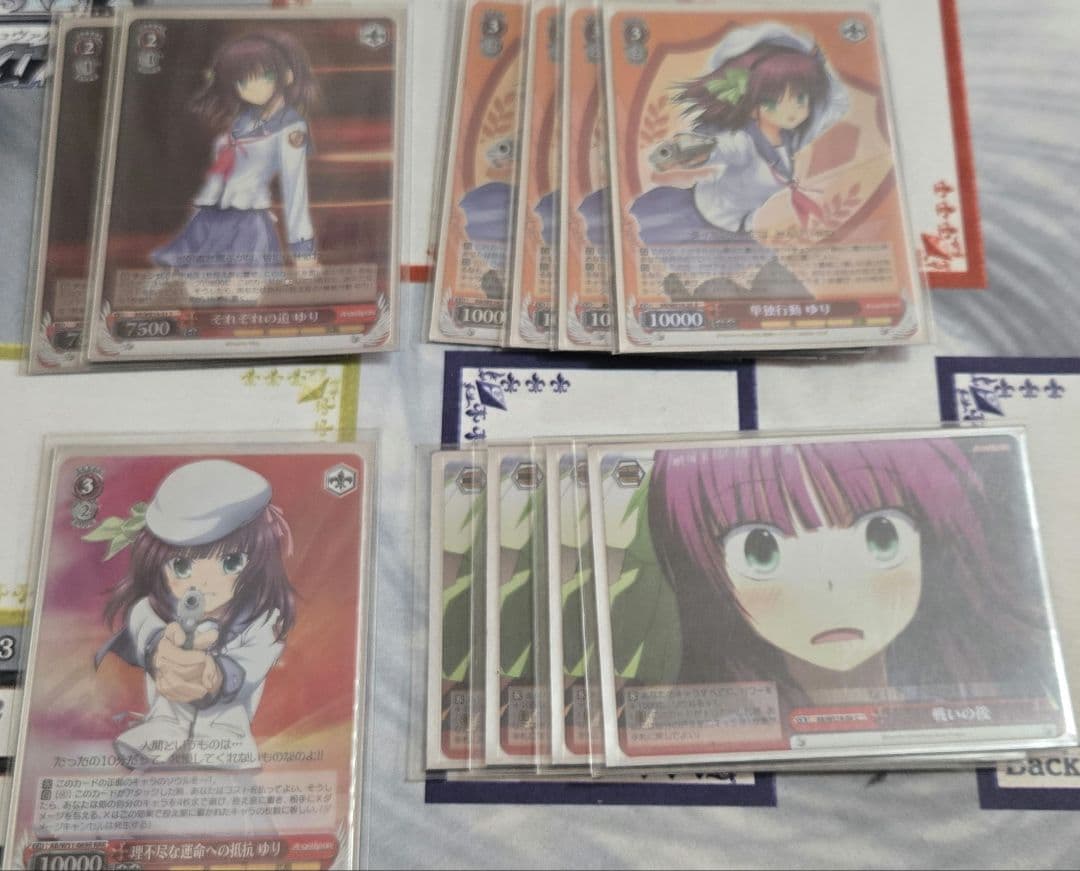 AngelBeats! デッキ 8扉 迎春 かなで 悪戯な笑み ユイ