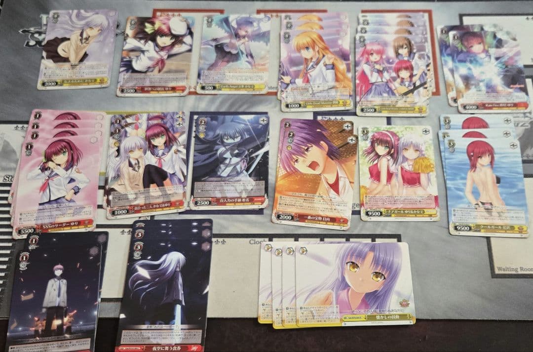 AngelBeats! デッキ 8扉 迎春 かなで 悪戯な笑み ユイ