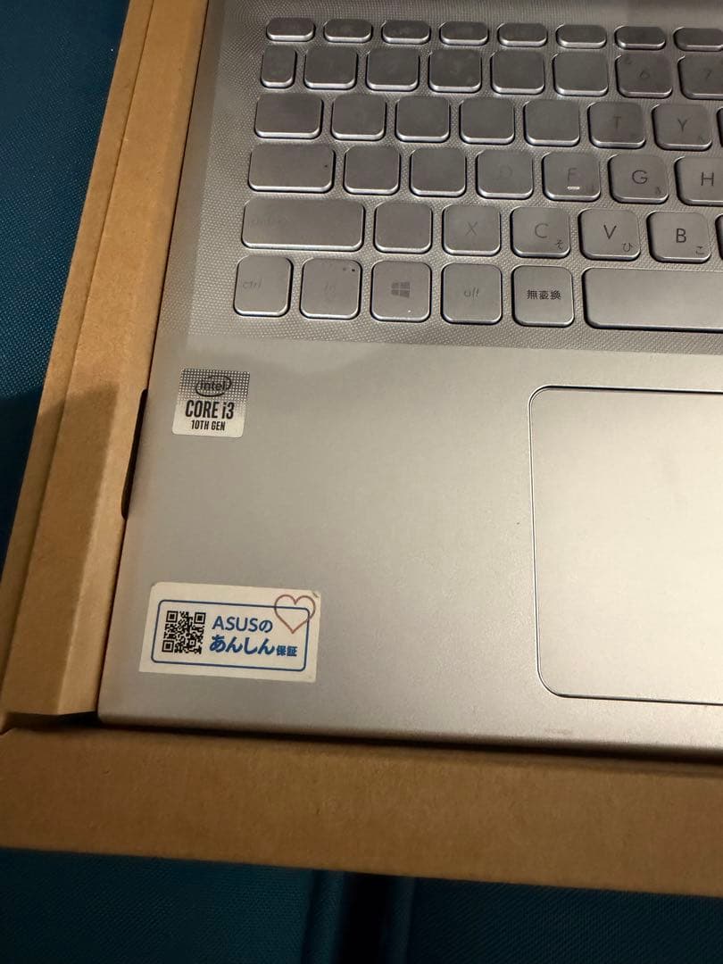 ASUS ノートPC Intel Core i3 シルバー