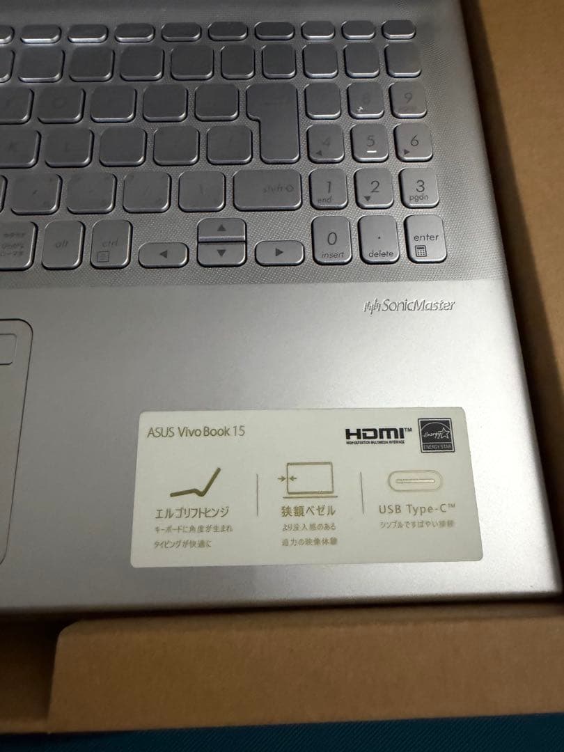 ASUS ノートPC Intel Core i3 シルバー